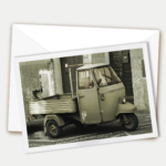 Greeting Card (Piaggio Ape)