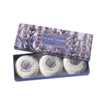 Saponificio Artigianale Fiorentino Lavender 3-Piece Soap Set