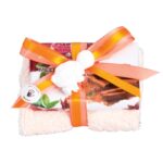 Bolgherello Pomegranate and Cinnamon Soap and Hand Towel Set
