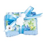 Bolgherello Tea and Iris Soap and Hand Towel Set